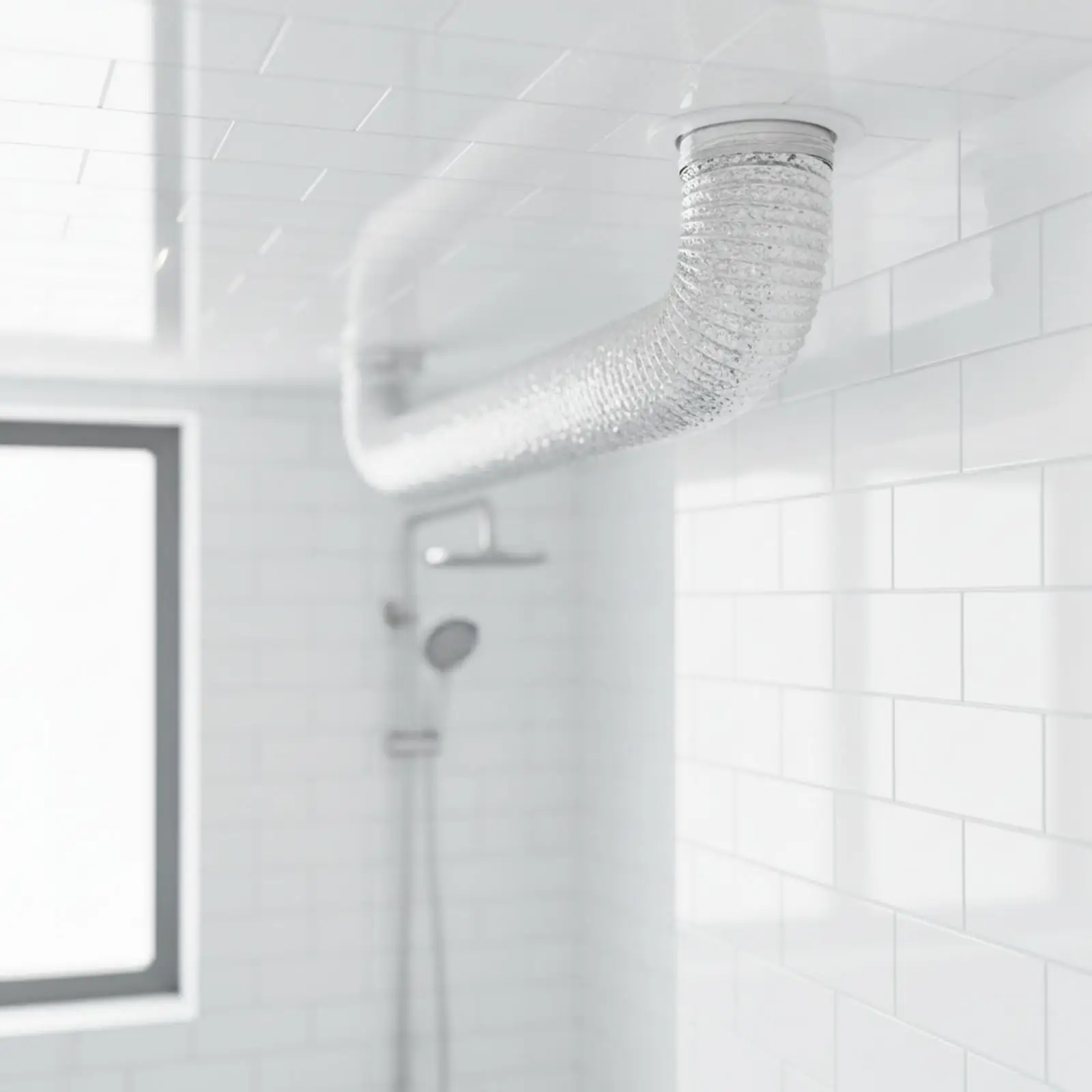Aluminum Foil Vent Duct Flexible Air Hose for Dryer Exhaust and Range Hood with Corrugated Design for Efficient Airflow