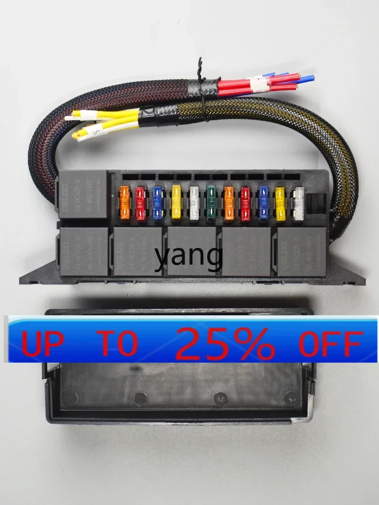 

Lh RV Car Relay Fuse Box Modified 6-way Control Fuse Box