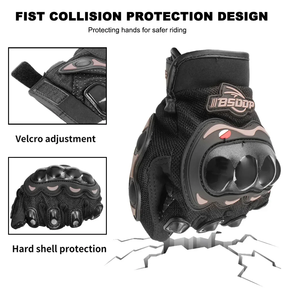 

Motorcycle Cycling Gloves Motocross Full Finger Riding Glove Winter Outdoor Sports Protective Gloves For VOGE DS900X DS 900 DSX