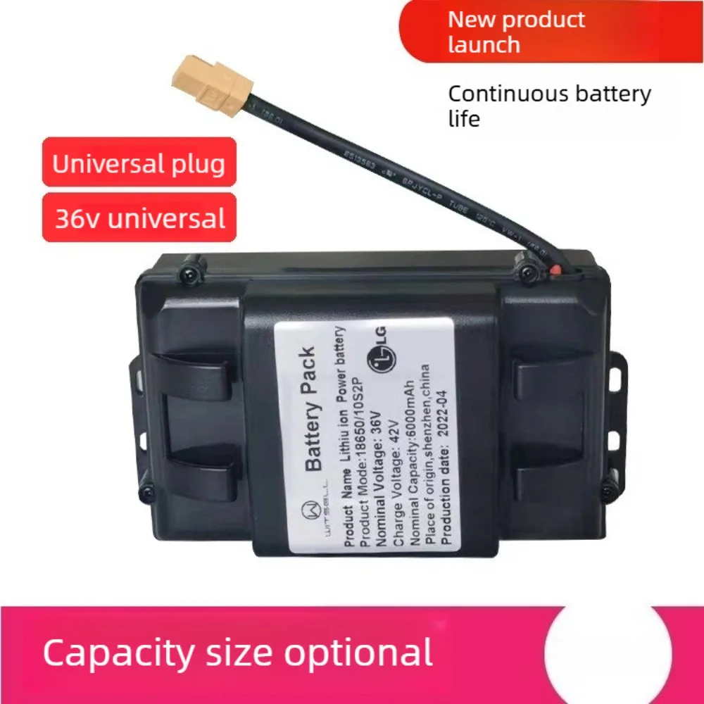 36V 42V Lithium Battery for Self Balancing Scooter 2400-6600mAh High Capacity Hoverboard Replacement Parts