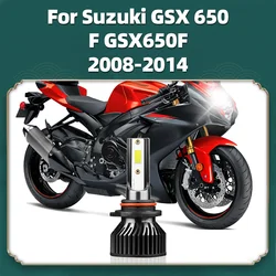 1Pc Motorcycle HB3 9005 LED 10000LM Headlight Autobike Headlamp For Suzuki GSX 650 F GSX650F 2008 2009 2010 2011 2012 2013 2014