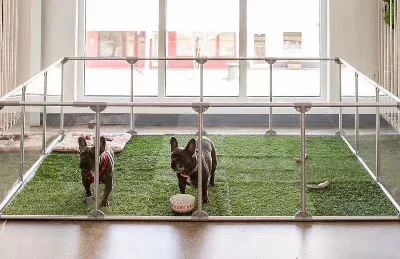 DIY aluminium acrylic pet fence for sale