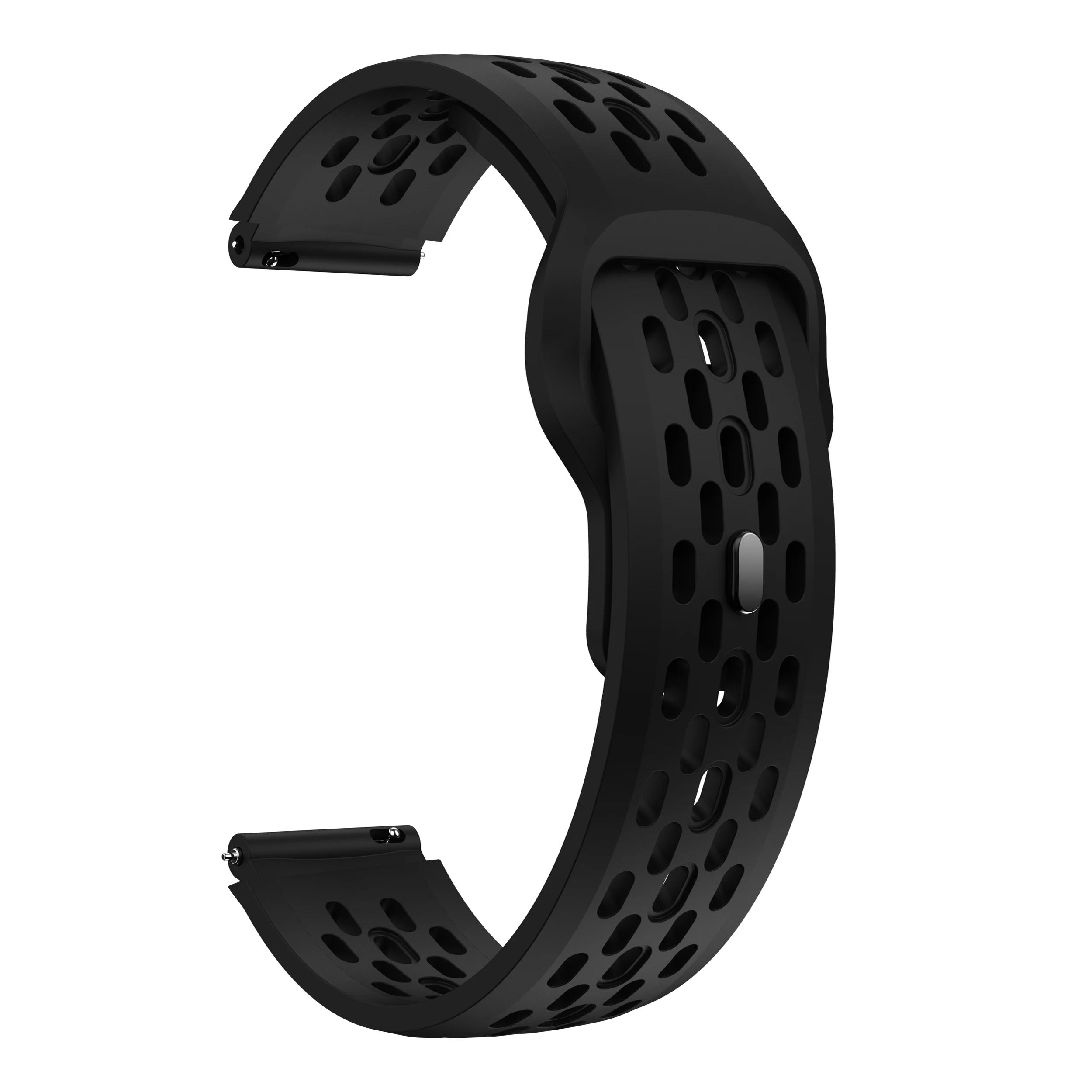 18 20 22mm Universal Quick Fit Silicone Strap Samsung Watch4/5/6 Band Huawei GT2 Sport Wristband Garmin Ven2 Rubber Belt