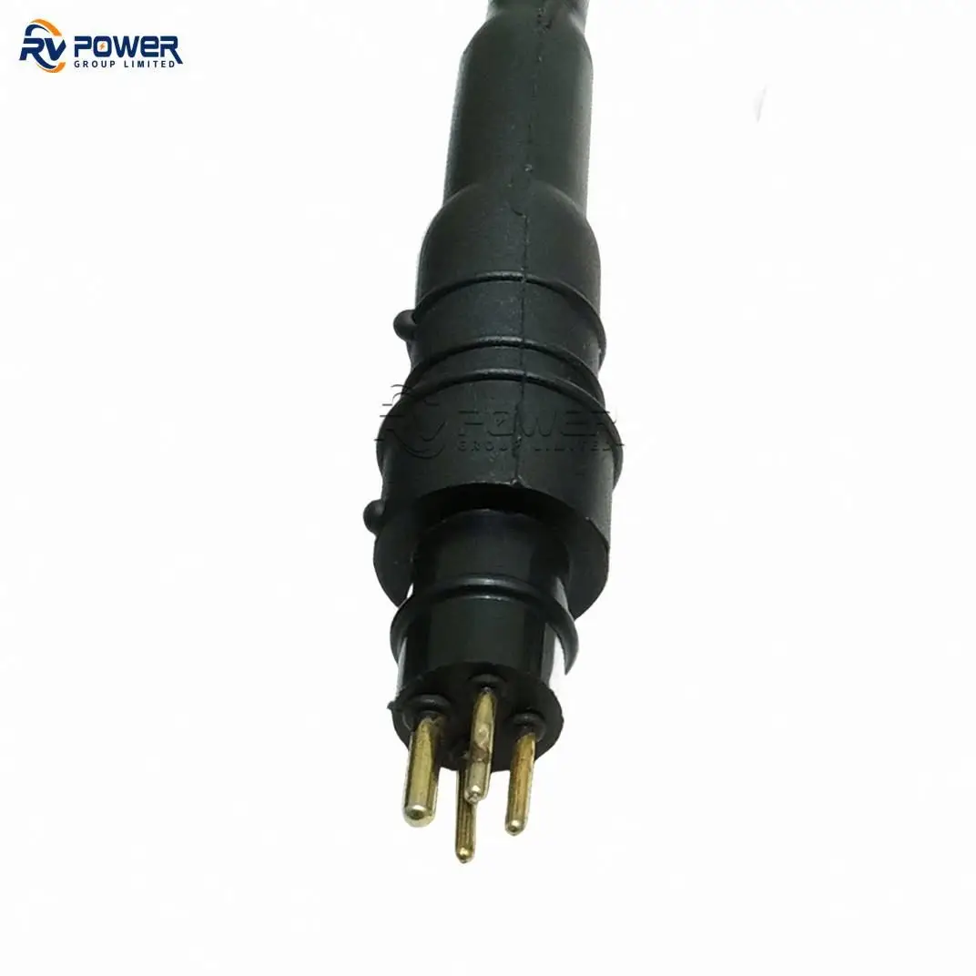 RMG-4-FS : 4 Pin Female Rubber Molded Marsh Marine Style Connector