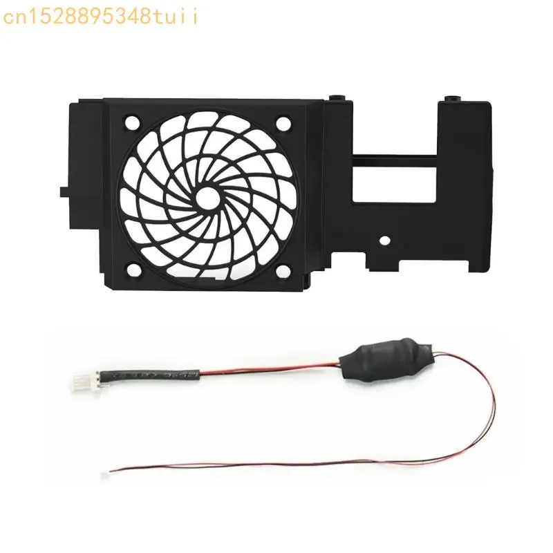 

Y4QF Mute Fan Bracket with Cooling Fan for Fat SCPH-3XXXX and SCPH-5XXXX Game Console Replacement Gaming Accessories