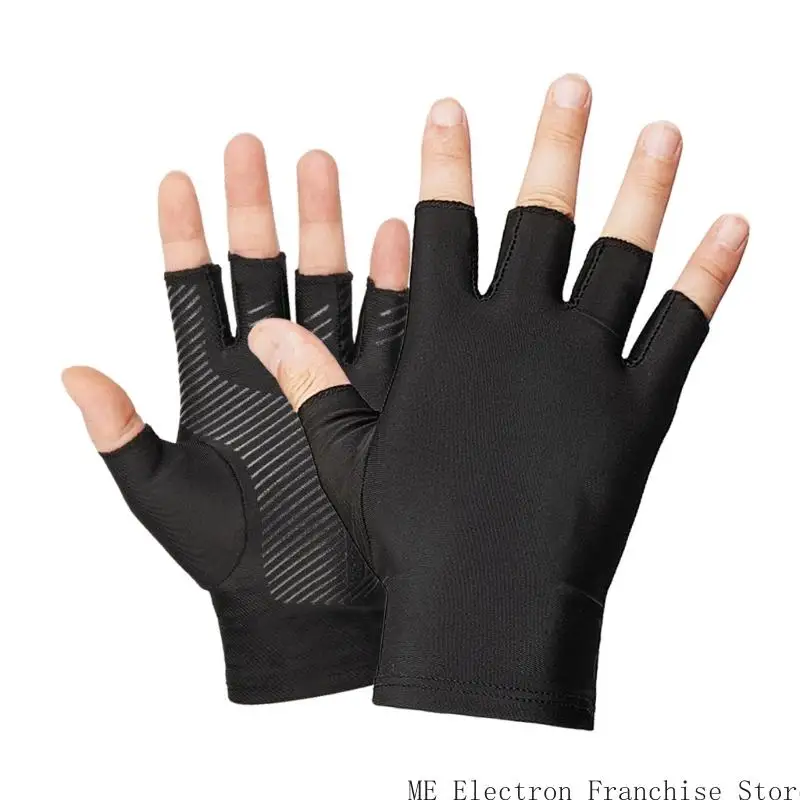 Unisex T5EA Удобные легкие шелковые перчатки для велосипедной езды на открытом воздухе Sport Secure Grip Giving и ежедневное