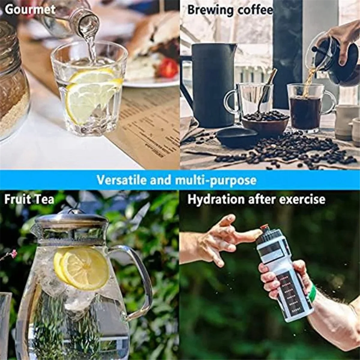 

Exceptional! 2 Pcs Replacement Fluoride Water Filter K5366 Compatible with Gravity Water Filtering System Purification Elements