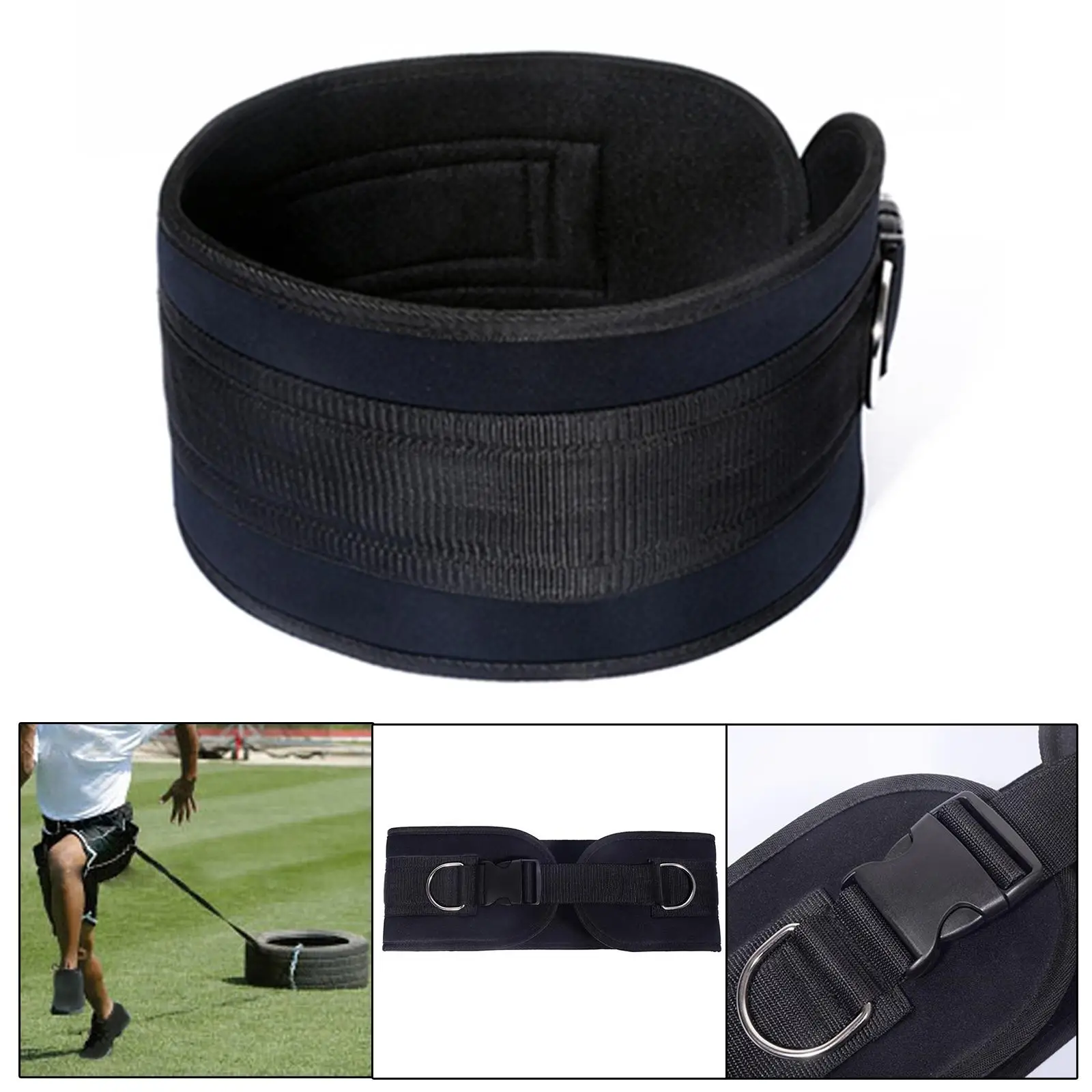 Waist Belt for Pulling Sled Workout Belt Running Training Resistance Band for Pulling Sled Speed Agility Resistance Training