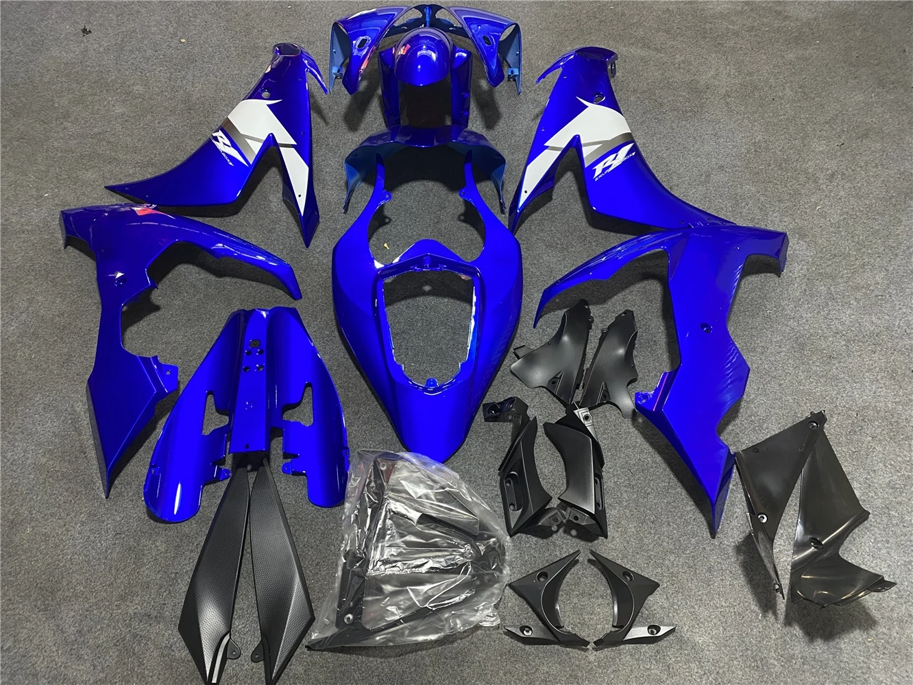 Motorcycle Fairing kit fits Yamaha YZF-R1 2004 2005 2006 YZF1000 04 05 06 Fairing Blue white motorcycle housing