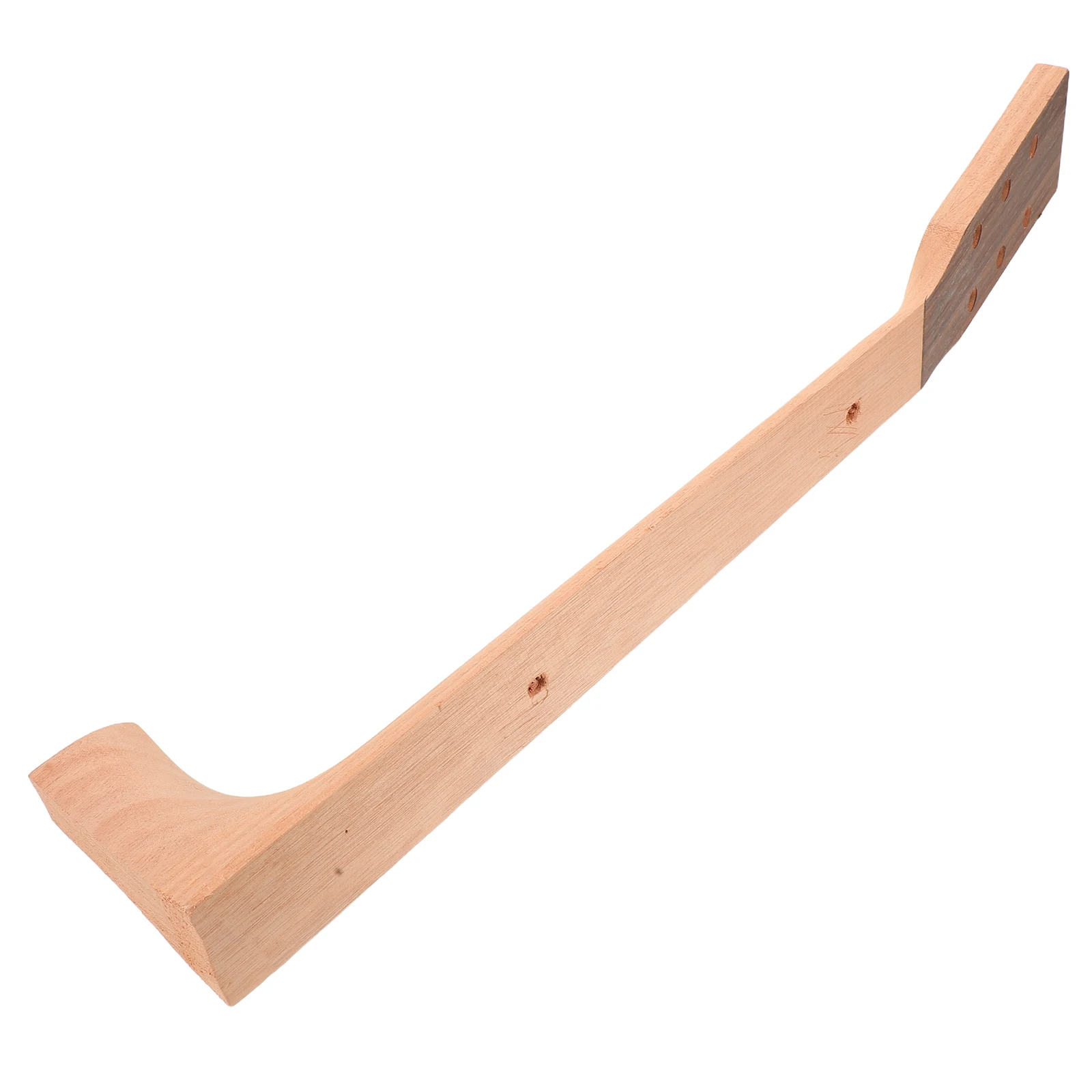 

41 Inch Unfinished Wood Acoustic Guitar Neck Replacement Parts For Classical Guitars Durable Stable Structure Folk Design