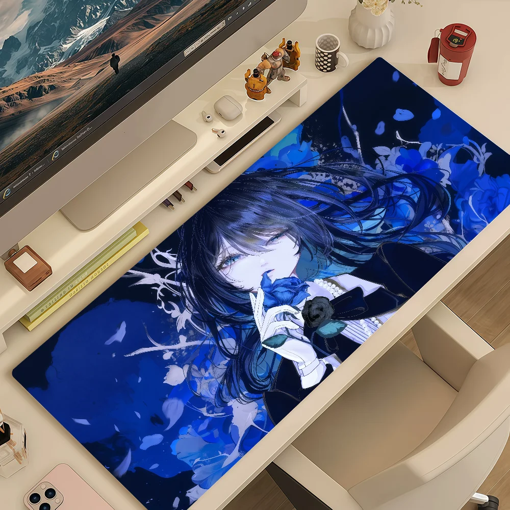 Mouse Pad A-Ado Singer MousePad Non-slip Lockedge Office Student Gaming Thickened Large Writing Pad Cushion