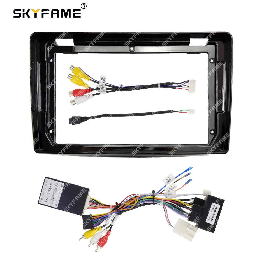 Adapter Ramki Radia Samochodowego SKYFAME, Dekoder Canbus, Panel Montażowy Radio Android do GAC Trumpchi GS7 GS8