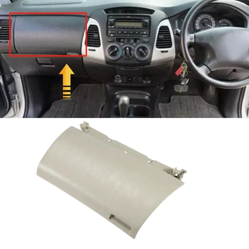 Car Dashboard Storage Box Cover Panel 55440-0K040 For Toyota Innova 2006-2015 Glove Box Cover RHD