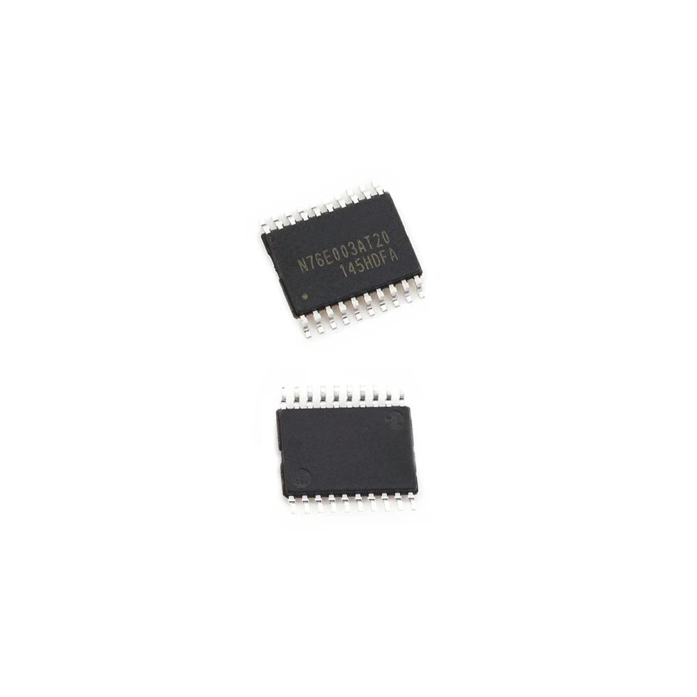 5PCS/LOT N76E003 N76E003AT20 SMD TSSOP-20 Compatible And Alternative STM8S003F3P6 8-Bit Microcontroller New Good Quality Chipset