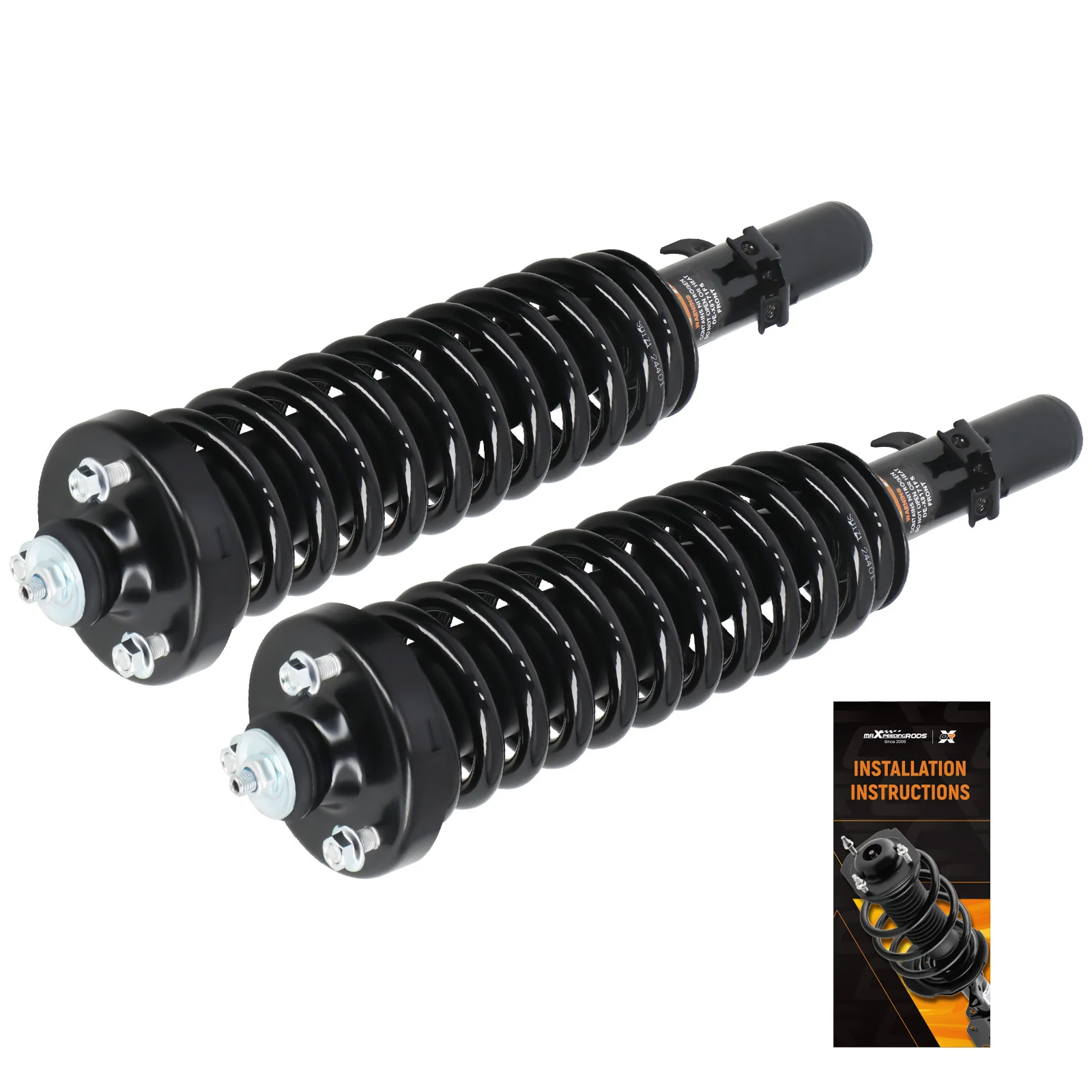 Pair Front Struts Assembly For Honda Accord DX EX LX ES 1994-1997 Shock Absorber