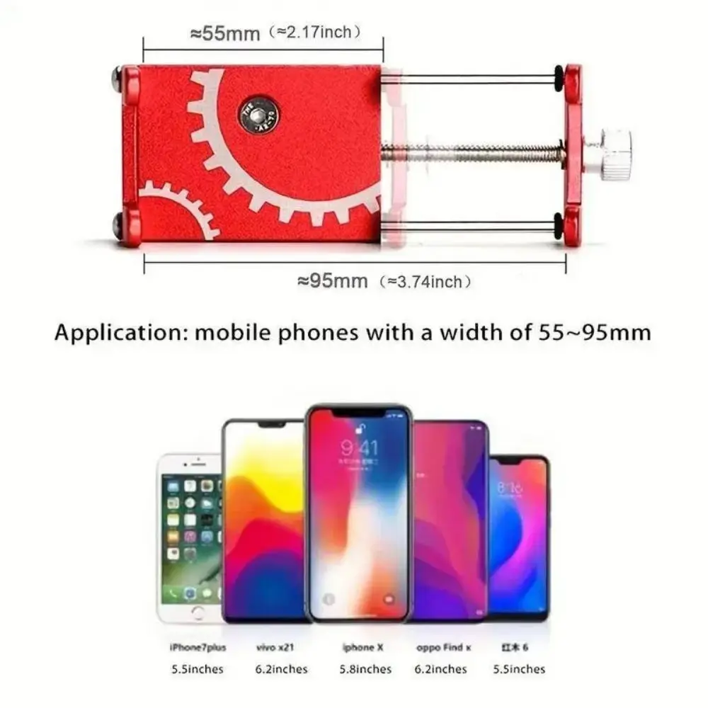 Assento De Celular De Motocicleta De Alumínio, Suporte De Bicicleta Elétrica Inteligente, Veículo elétrico