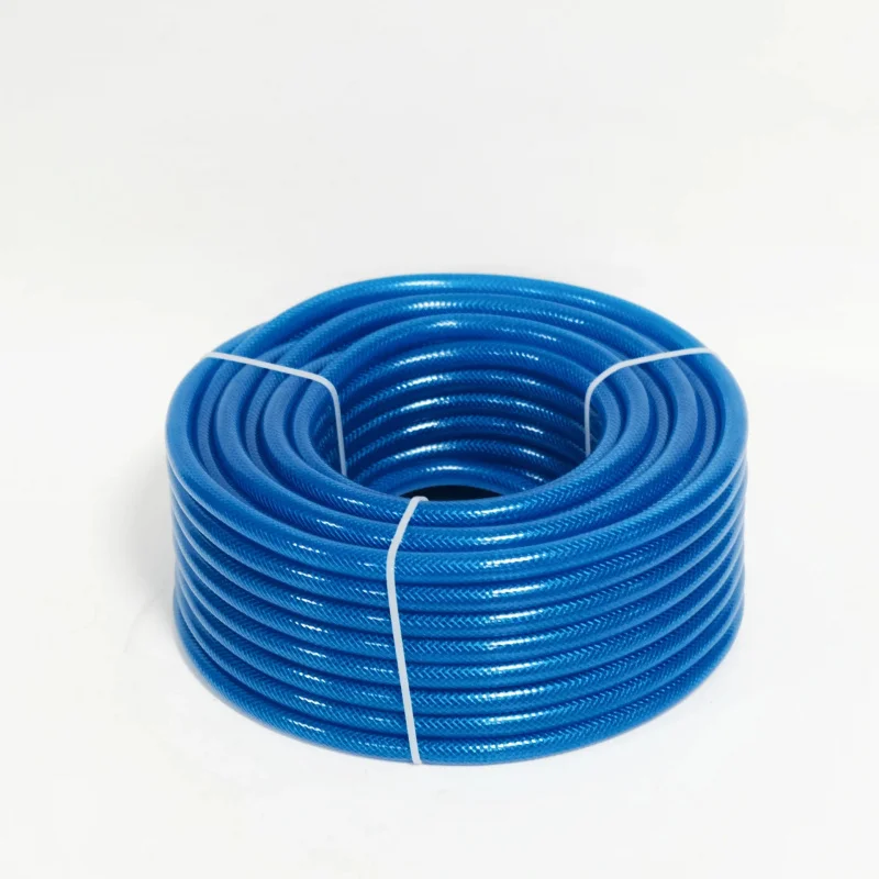 Clear Fiber Reinforced High Pressure 30Bar PVC 1 Inch Flexible Hose 100m Irrigation Garden Water Pipe 3/5plys