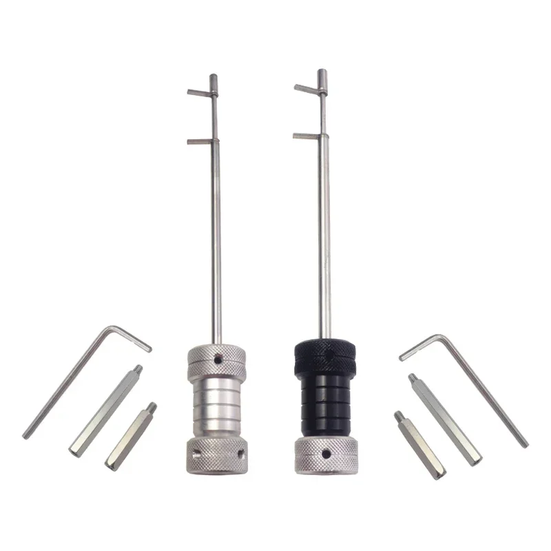 2PCS Locksmith Tools For Safe Box Blade Lock Repair Tools 2 IN1 Set