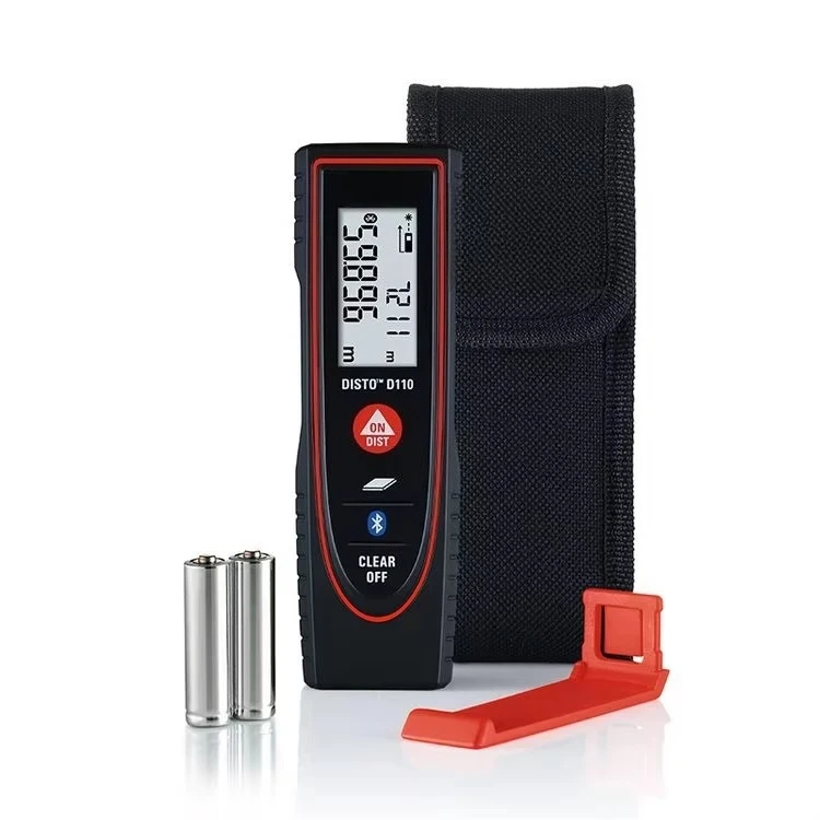 D110 Laser Measure, 60m Range, ±1.5 mm Accuracy Handheld Laser Distance Meter