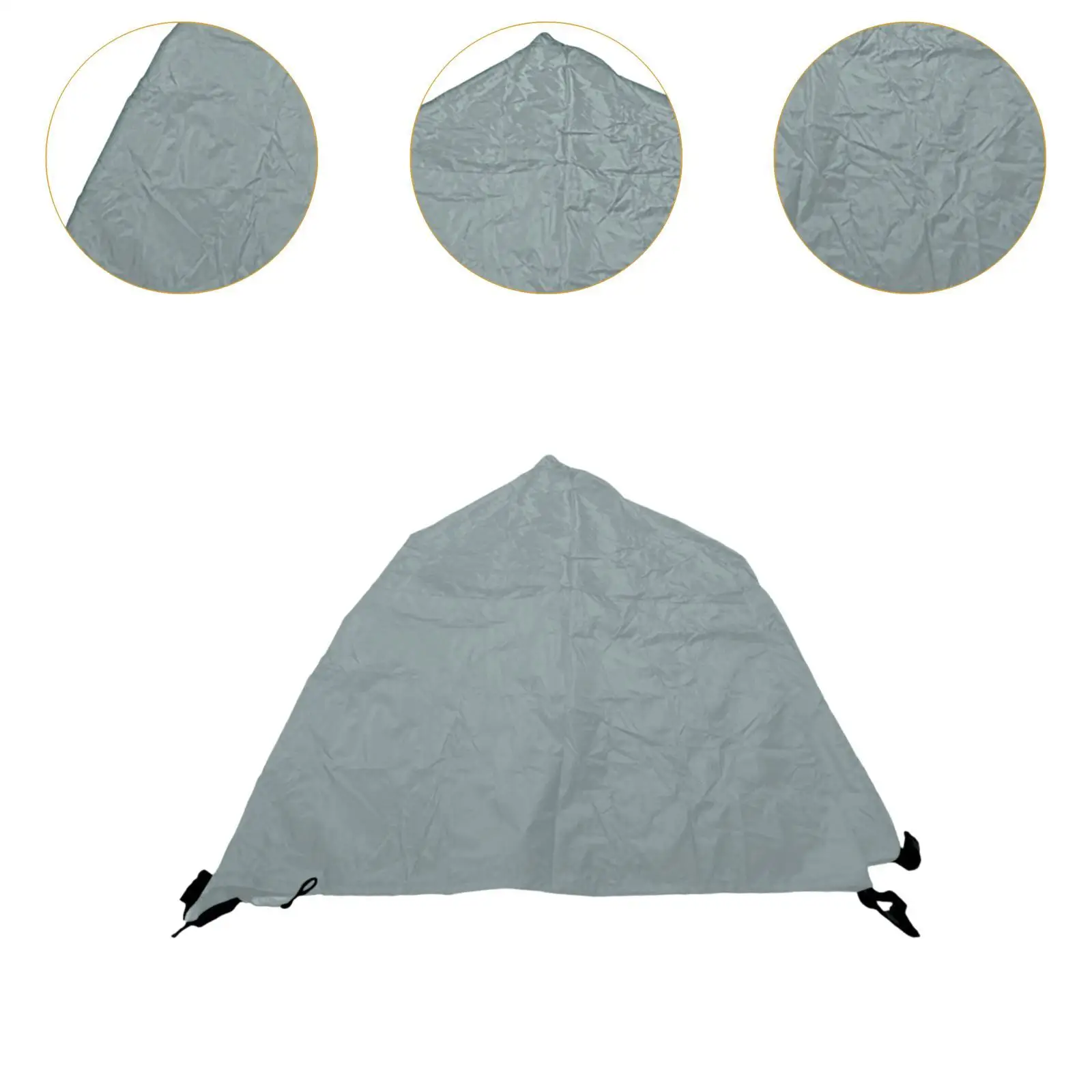 Cubierta para casa de juegos al aire libre, fácil de usar, resistente, a prueba de polvo, cubierta protectora a prueba de viento, tela Oxford ligera, cubierta resistente a la intemperie