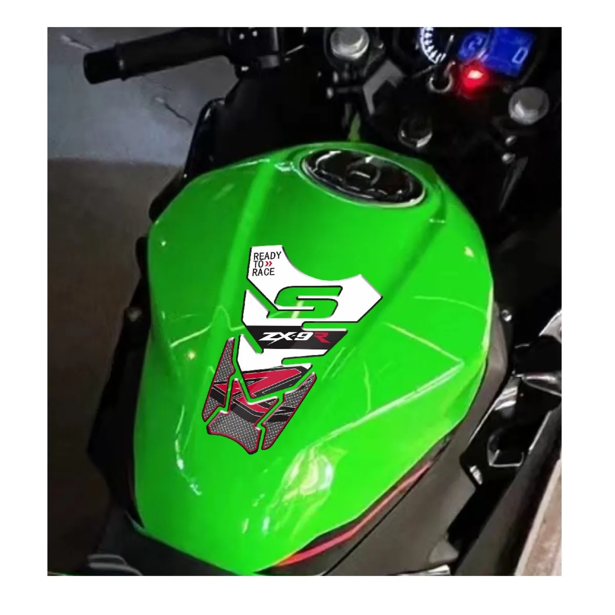 

3D-наклейки на крышку топливного бака мотоцикла, наклейки для KAWASAKI ZX9R ZX-9R ZX 9R