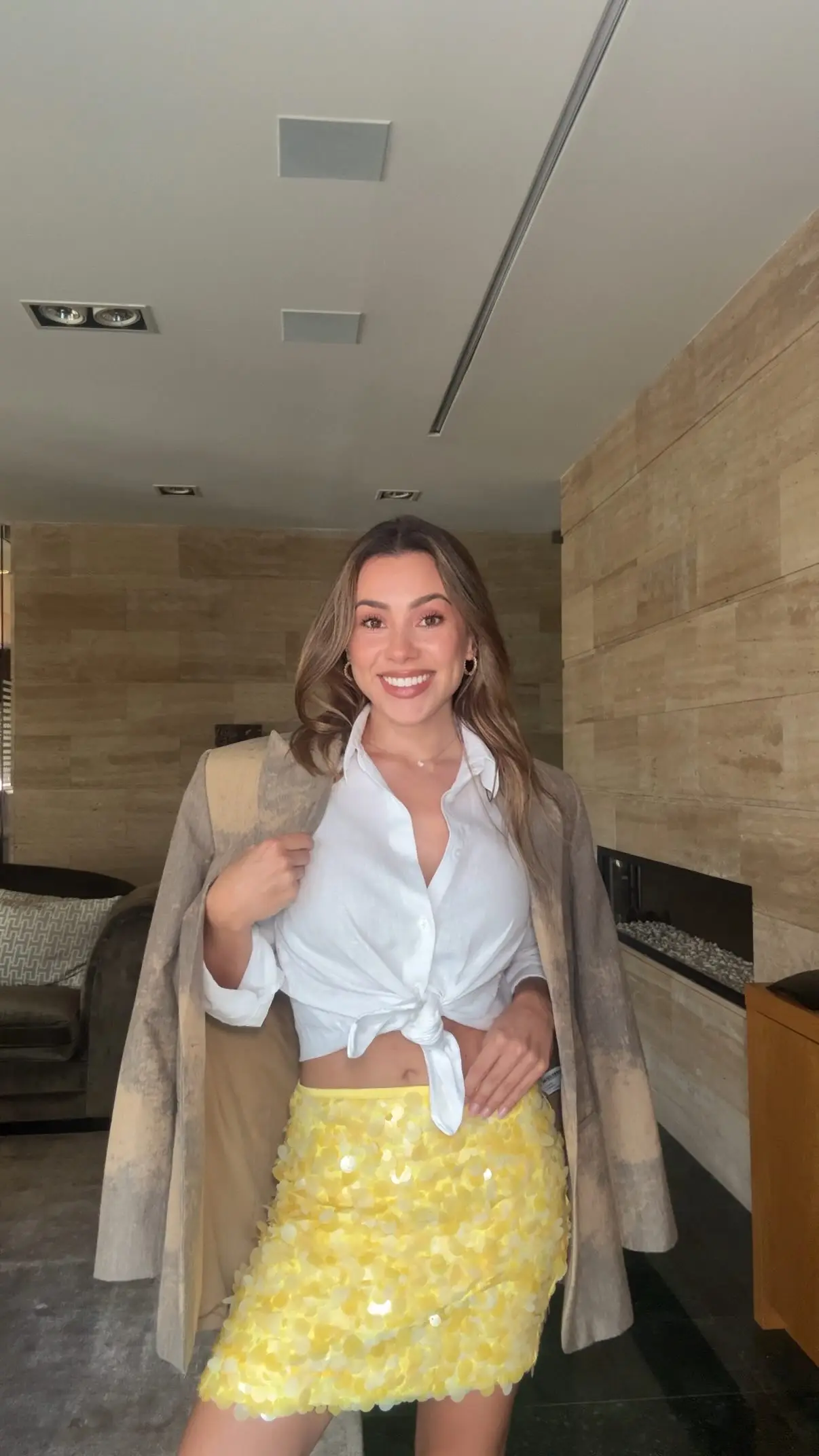 

HH Women Fashion Sexy Versatile High Waist Slim Solid Sequin Mini Skirt Female Chic Hip Side Zipper Punk Party Short Skirt