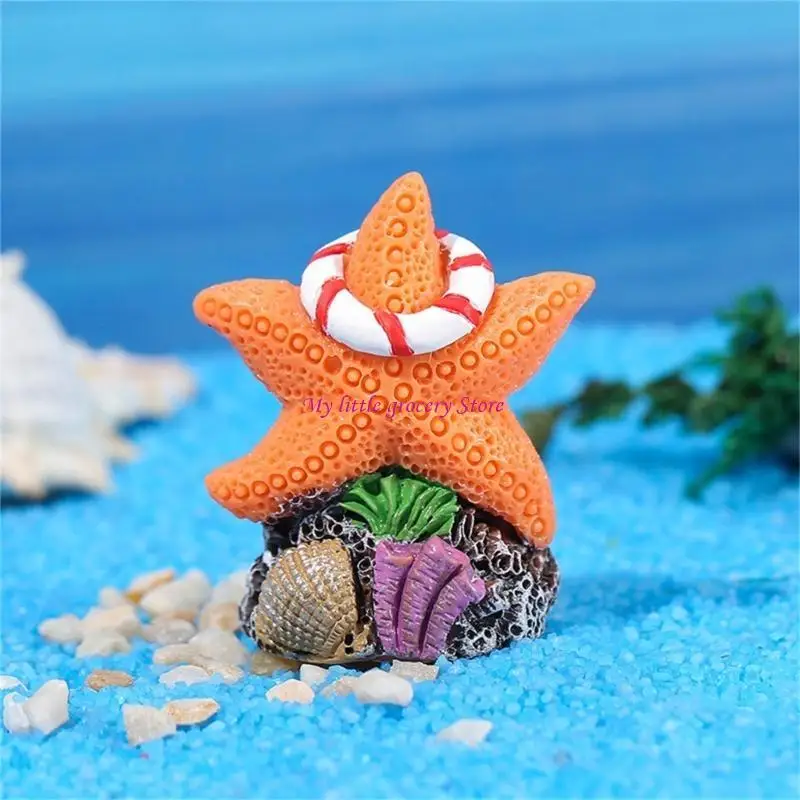 11Piece Resins Coral Seaweed Miniature Aquariums Decors for Fishtank Enthusiasts D5BD