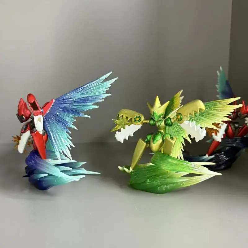 Nueva figura de acción de Mega Scizor de 16cm, estatua de Pvc, estatuilla coleccionable, modelo de juguete personalizado en 2 colores para decoración de habitación, regalo