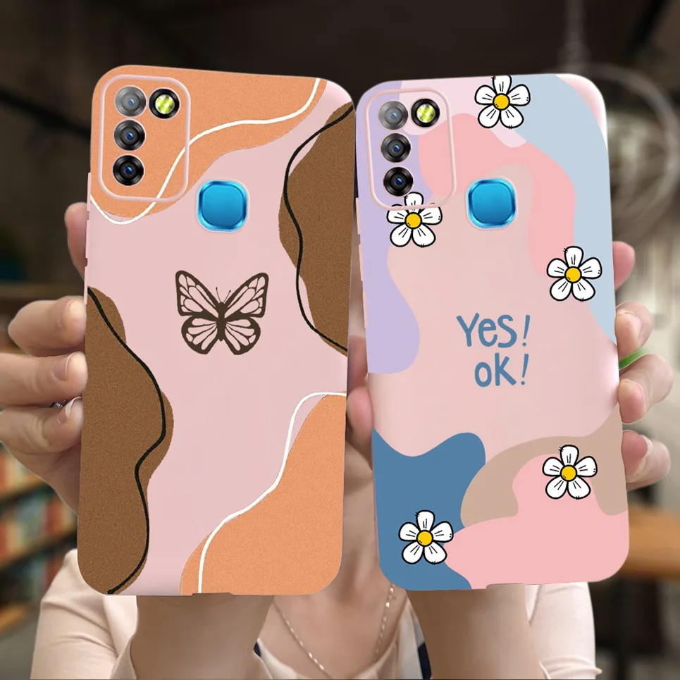 For Infinix Smart 5 / Smart 6 (3/64G) / X657B X657C X657 Case Cartoon Cool Child Pattern Cover Smart5 Smart6 Soft Silicone TPU