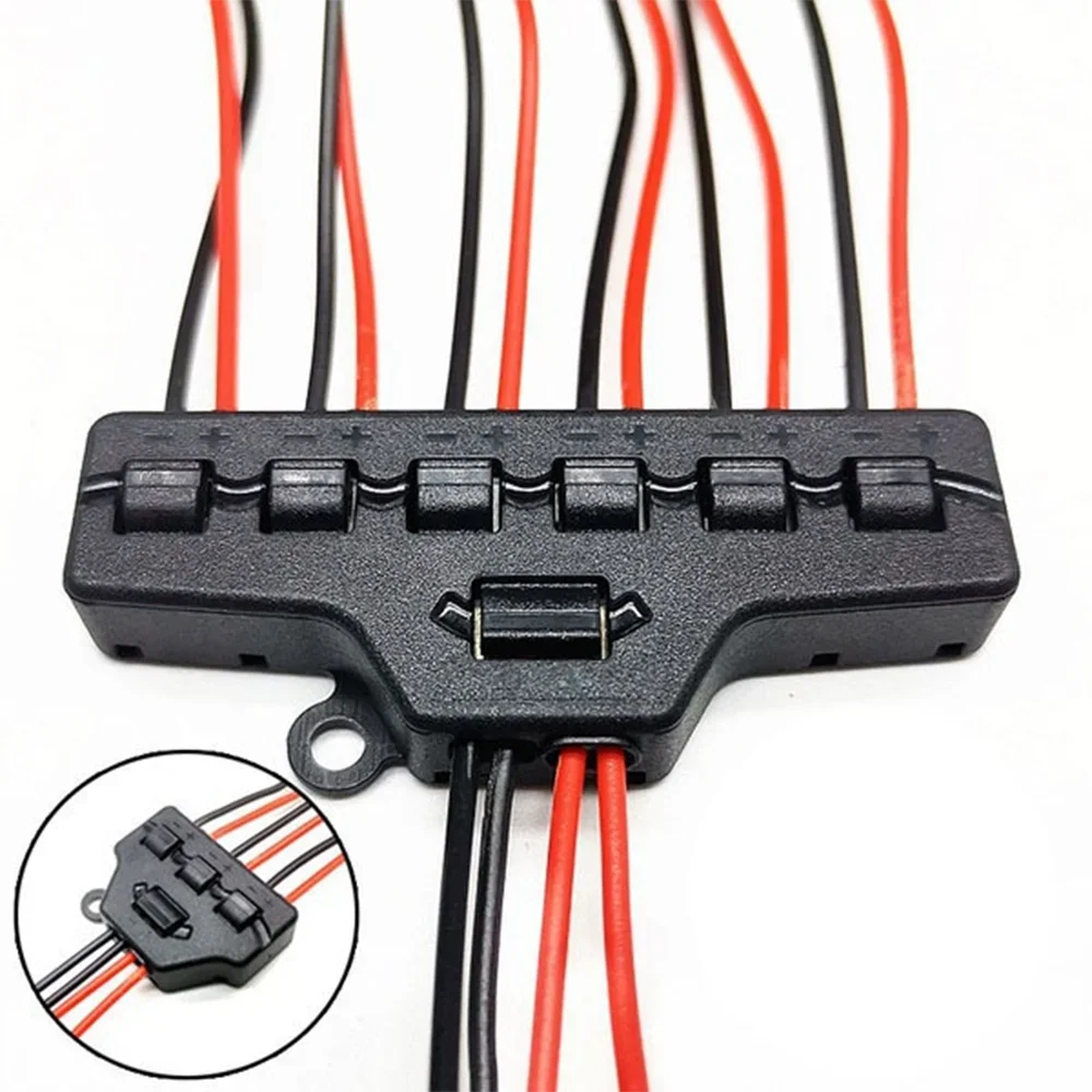 Low Voltage Quick Connect Wire Splitter for LED Strip Lighting (2 IN 12 OUT) - Distribution Block