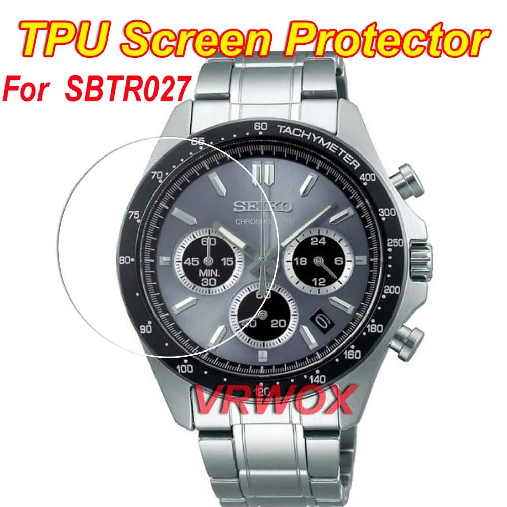 

3Pcs Protector For Seiko SBTR009 SBTR011 SBTR013 SBTR015 SBTR017 SBTR019 SBTR027 SBTR026 SBTR024 Watch TPU Screen Film