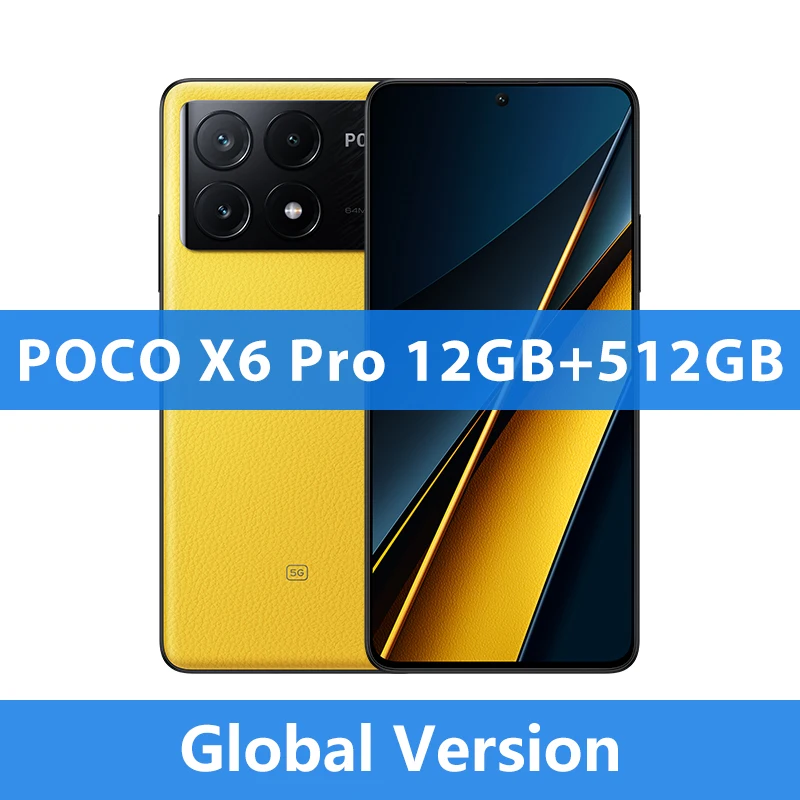 POCO X6 Pro 5G Smartphone NFC Dimensity 8300-Ultra 120Hz 6.67