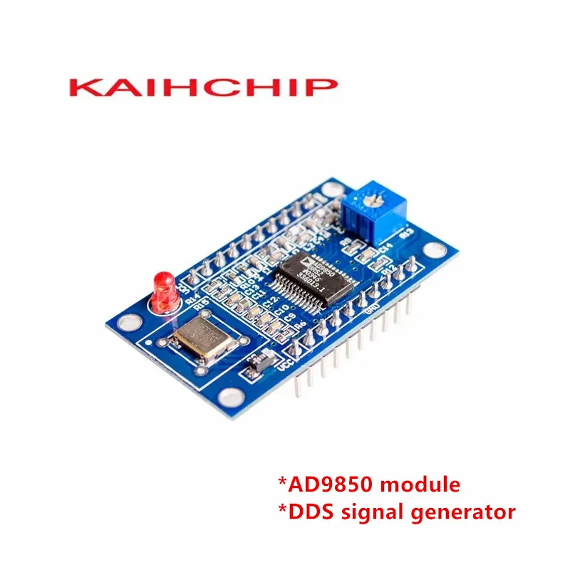 1PCS DDS Signal Generator Module Development Board 0-70MHz 0-40MHz AD9850 2 Sine Wave and 2 Square Wave high frequency signals
