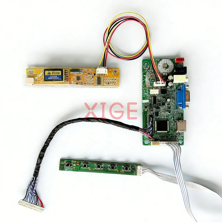 

Для B141PW02 B141PW01 B141PW03 LP141WP1 контроллер ЖК-монитора плата привода DIY Kit 1440*900 HDMI + VGA 1440x900 1-CCFL LVDS 30-контактный