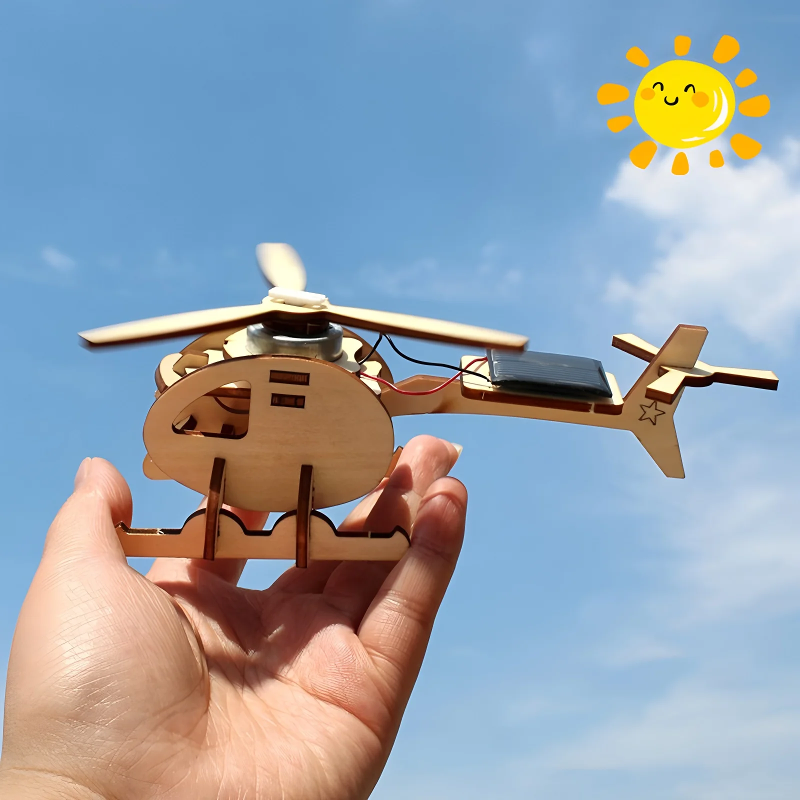 DIY-Spielzeug für Wissenschafts- und Bildungsexperimente für Kinder, handmontierte Modelle, 3D-Holzpuzzles, Wissenschafts- und Bildungsspielzeug – Detail 22