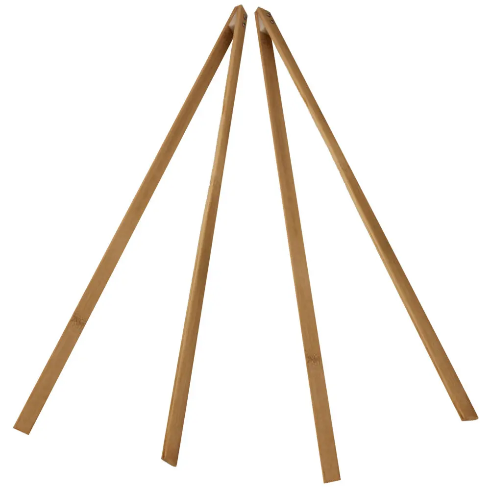 

2Pcs Bamboo Trash Picker Grabber Long Reach Litter Picker Outdoor Cleaning Tool Heavy Duty Garbage Clamp Reusable Tongs