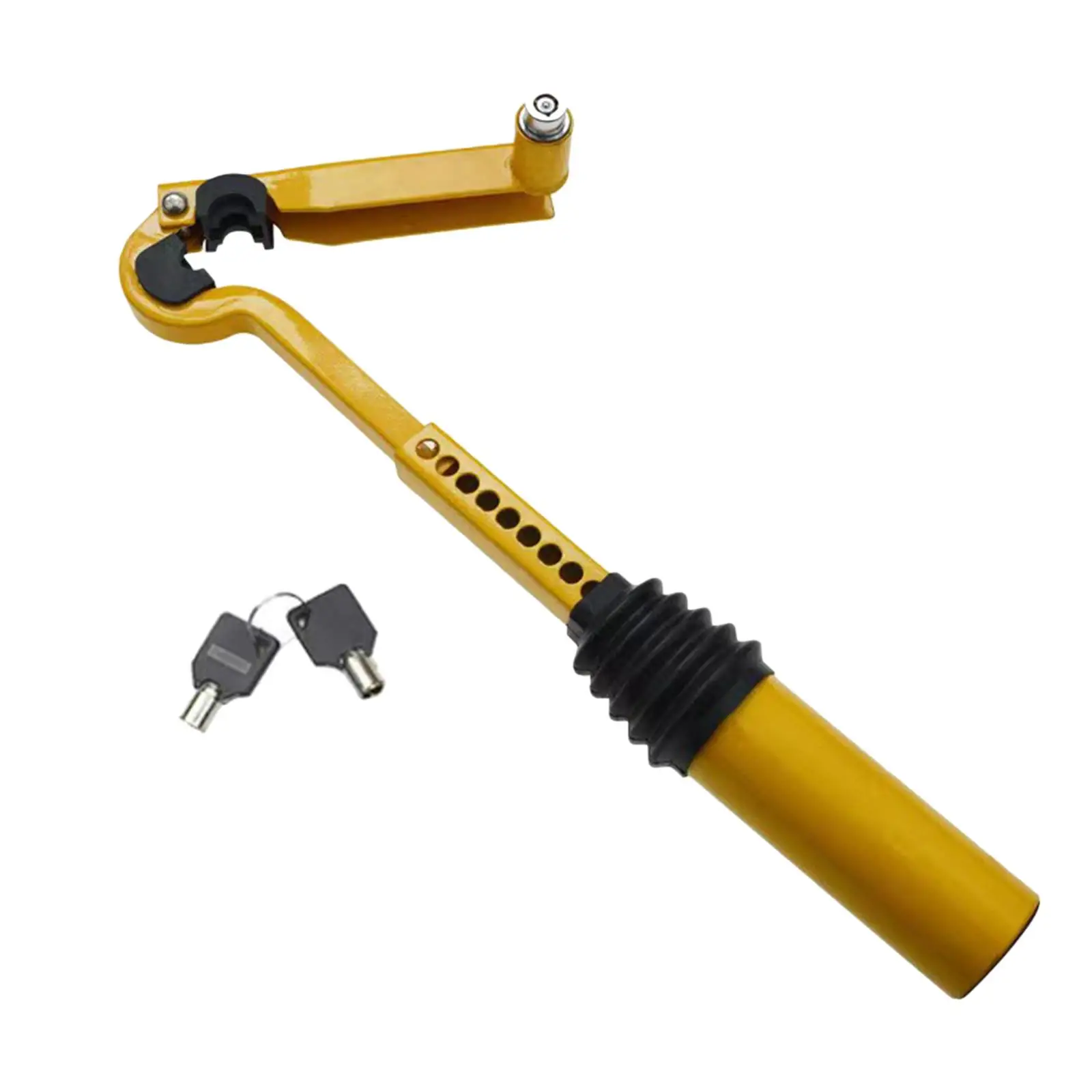 Sturdy Portable Car Handbrake Shift Lock High Quality Iron Anti Theft Locking Device for Trucks Suvs Trailers