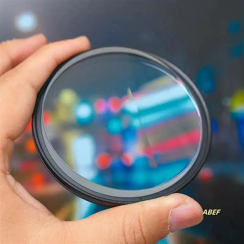 

2Pcs 77Mm Glass Prism Lens Super Speed Effects Ghost Motion Blur UV Filter For Photography SLR Camera Lens Accessories
