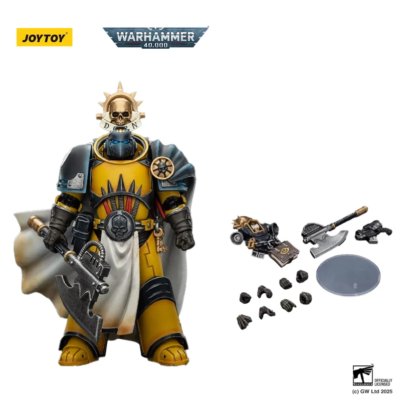 

Pre-sale 1/18 Scale JOYTOY 40K The Horus Heresy Imperial Fists Librarian Consul JT03301 Action Figure Collectible Model Toy