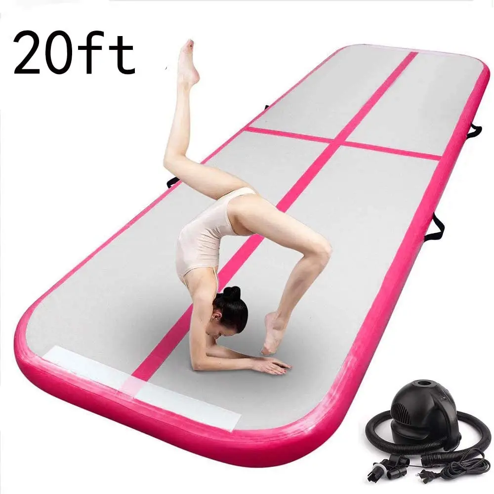 

Inflatable Gymnastics Air Track Tumbling Mat Yoga Floor Cheerleading Landing Taekwondo Training Mats