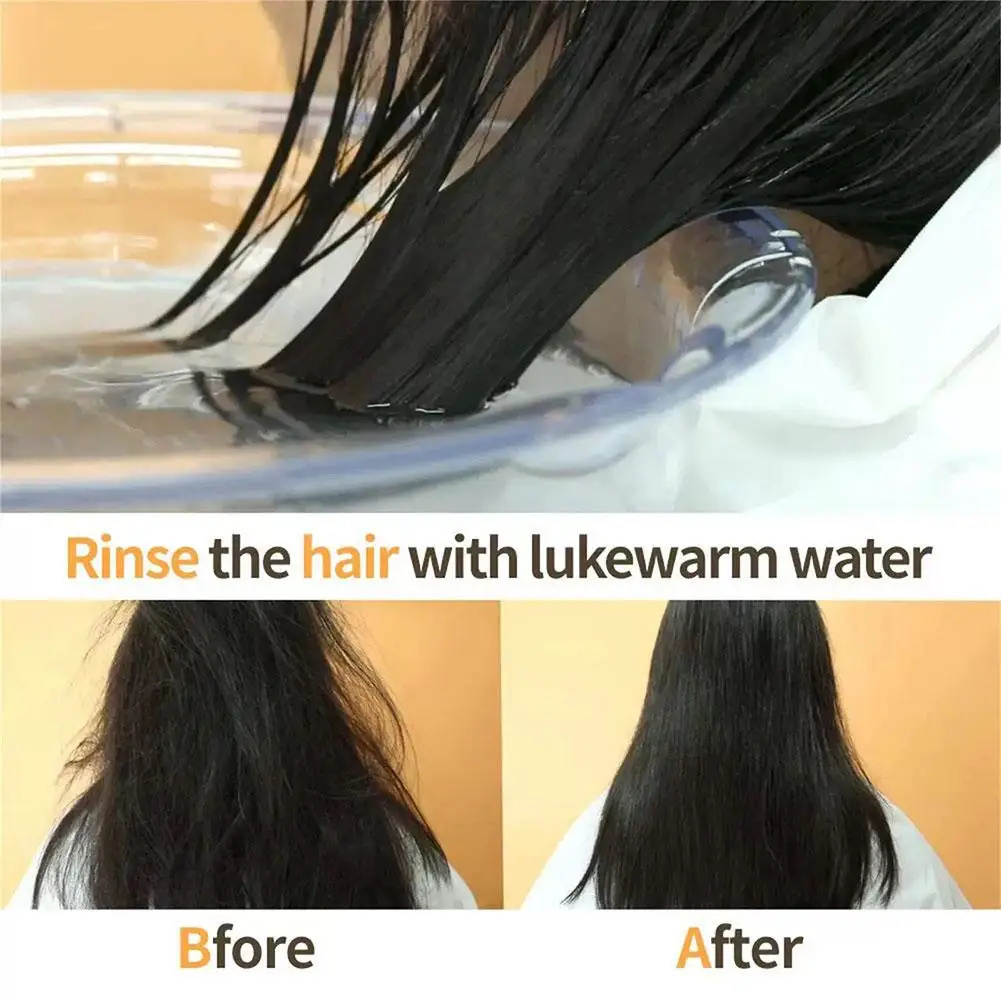 Kollagen-Haarmaske Nährende Glättende Reparatur für Trockenes Beschädigtes Haar Conditioner mit Hoher Absorption Erfrischend Tägliche Anwendung Anti-Trockenheit – Detail 9