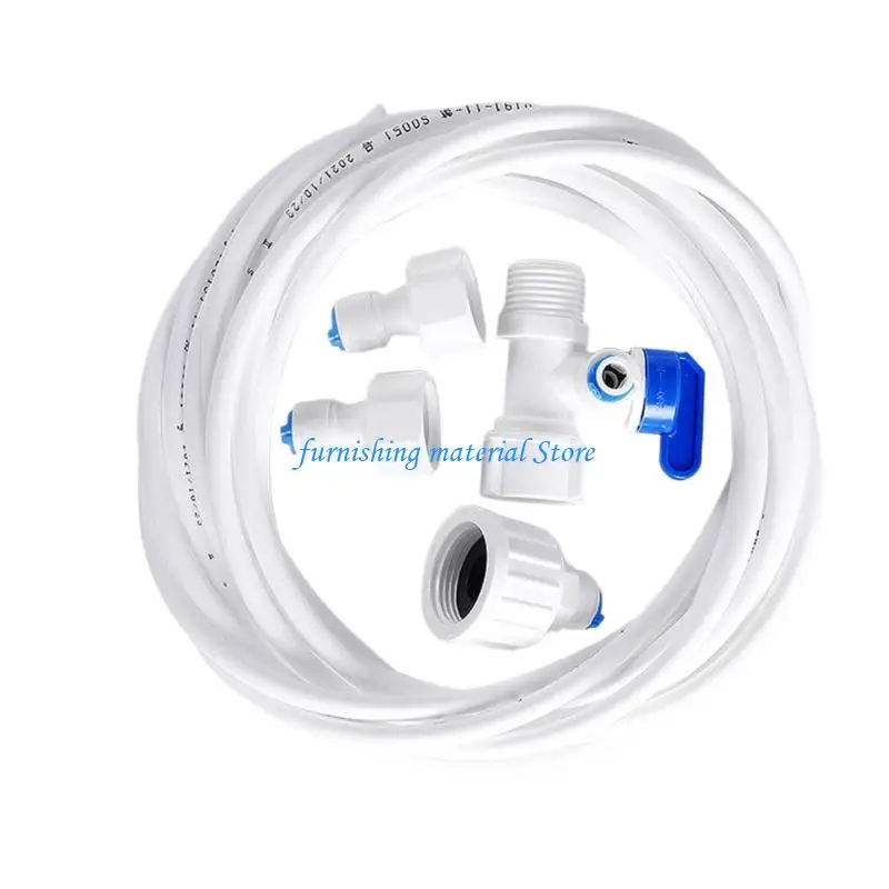 Y5GD Water Purification Fittings Assembly Universals Connection Set Convenient Water Hose Set for Fridges and Ice Makers