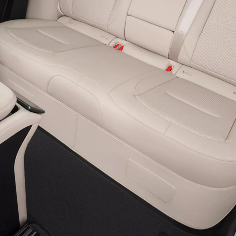 

For Nio EL6 ES6 2025 Anti-kick Mat Protection Products Under Rear Seat Auto Parts Leather Material