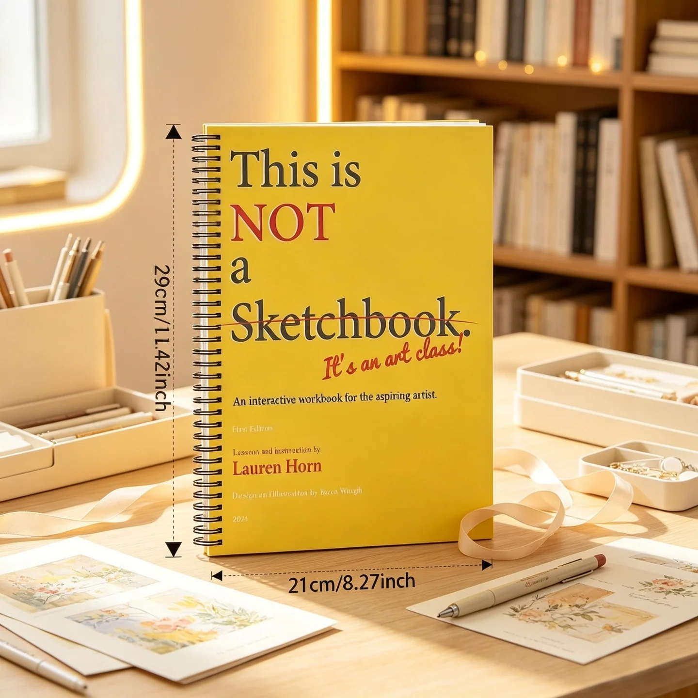 'This Is Not a Sketchbook' - Cross-Border Bestseller Interactive Drawing & Coloring Book for Adults & Kids, A4 English Edition
