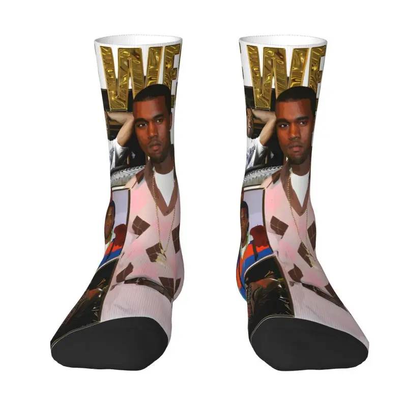 شعبية المغني كاني ويست رجل طاقم الجوارب للجنسين أزياء الربيع الصيف الخريف الشتاء اللباس الجوارب #1