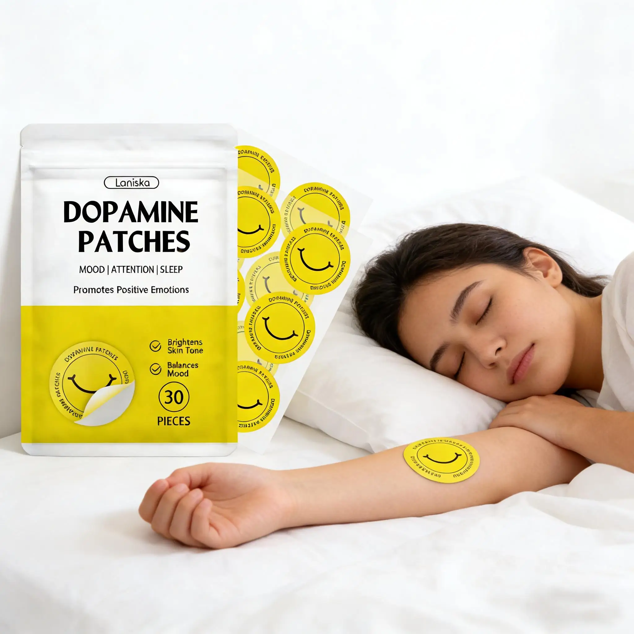 Body Care Patch Improve Mood Focus Enhancement Body Health Strengthen Immune System Assist Patches Health Wellness Support Care