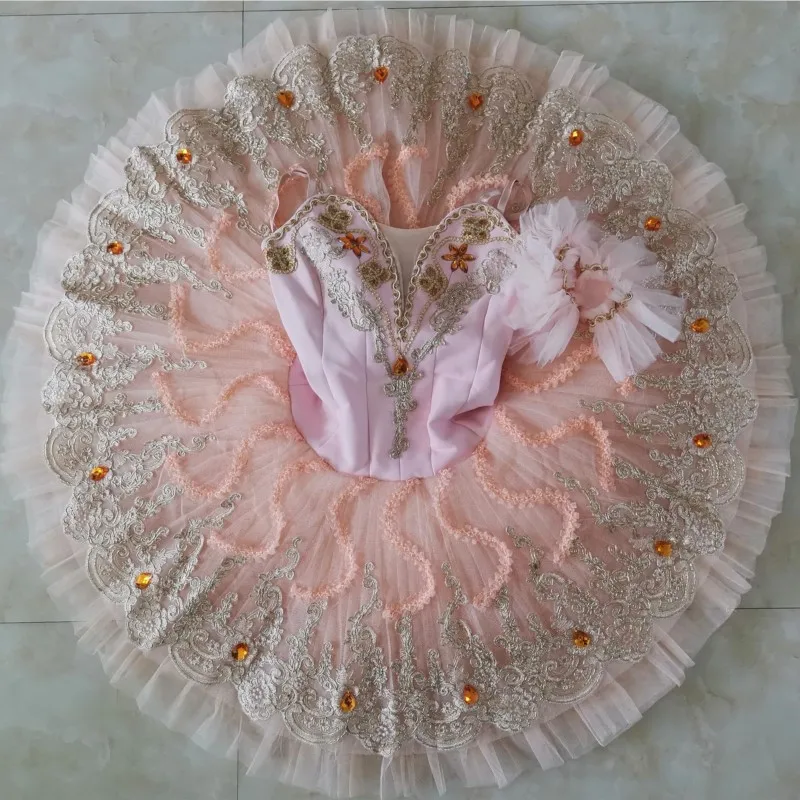 Professional Classical Girls Stage Performance Wear Sugar Plum Fairy Ballet Tutu