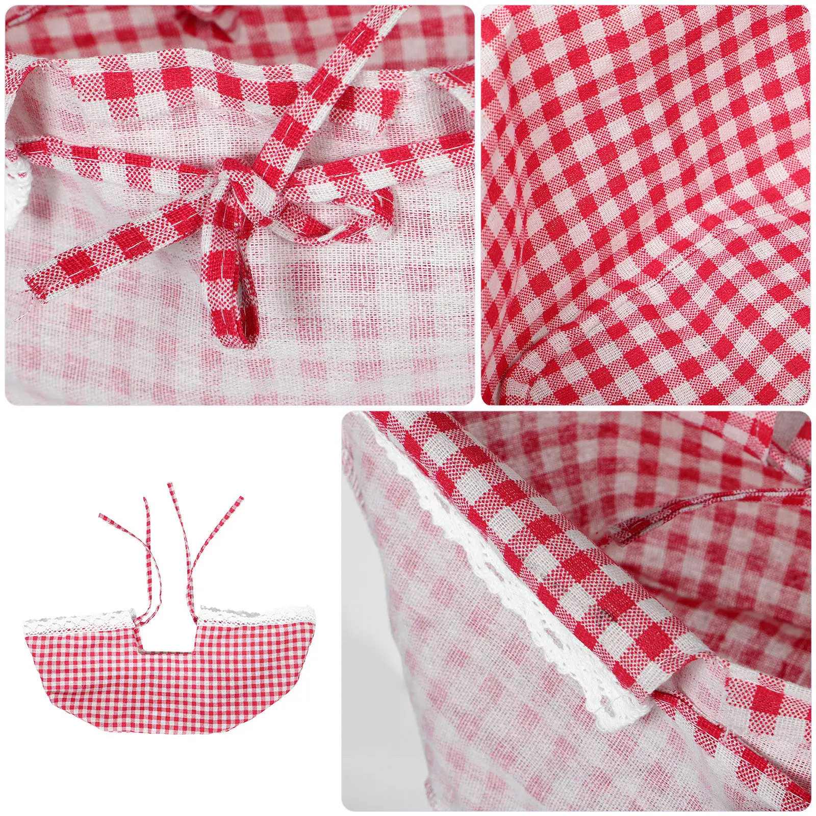 Rattan Basket Liner Replacement Cloth Insert Liner For Wicker Picnic Basket Washable Reusable cloth for Farmhouse Storage Basket