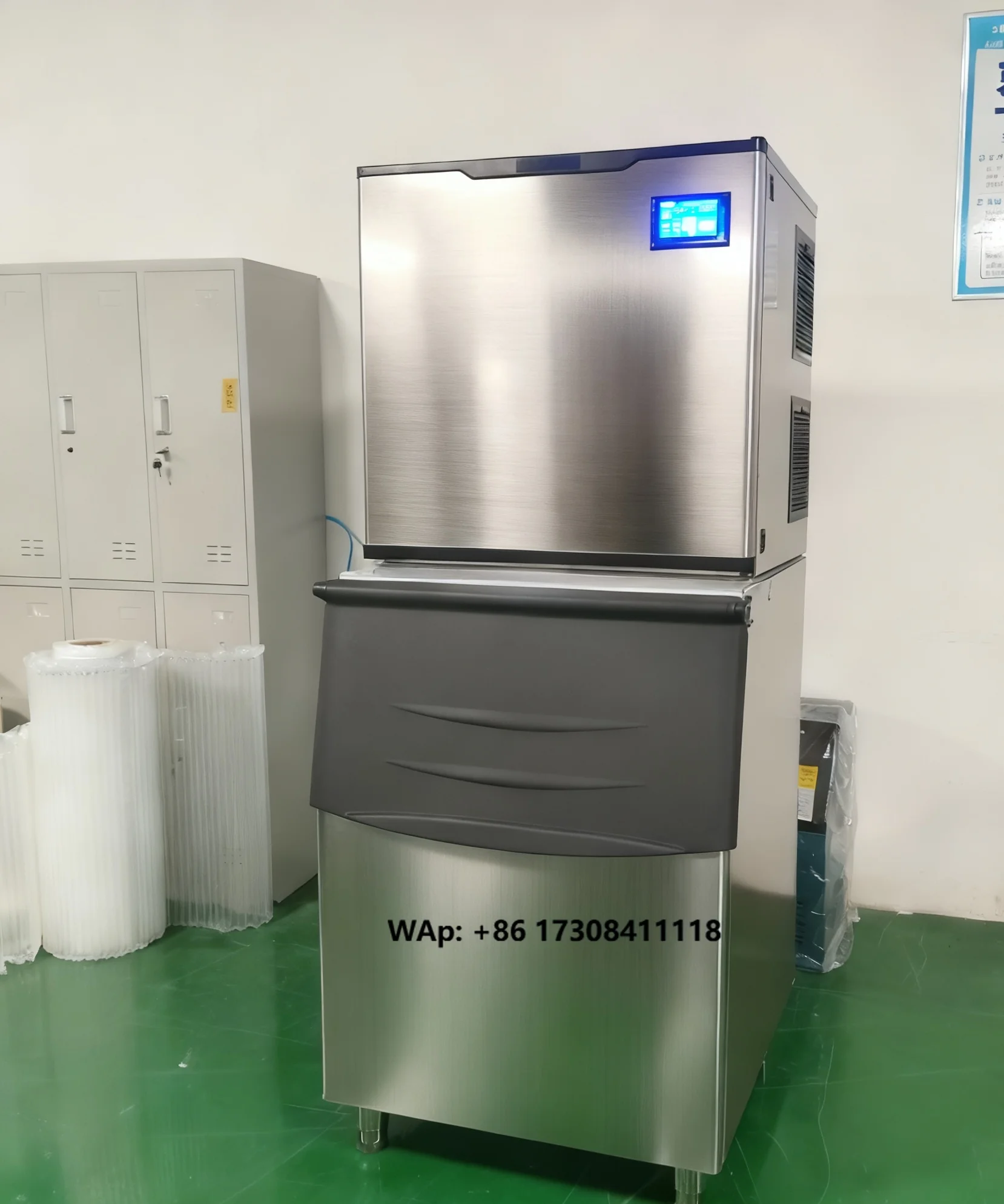 Industrial Ice Maker 1000kg Ice Cube Machine for Heavy Duty Use Ice Making