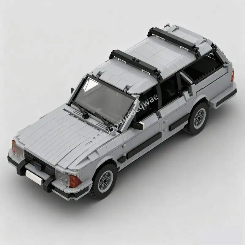 1752 Teile Klassischer Kombi-Fahrzeugmodell-Bausatz MOC DIY Kreatives Montage-Lernspielzeug Beliebtes Geschenk Sammlerstück